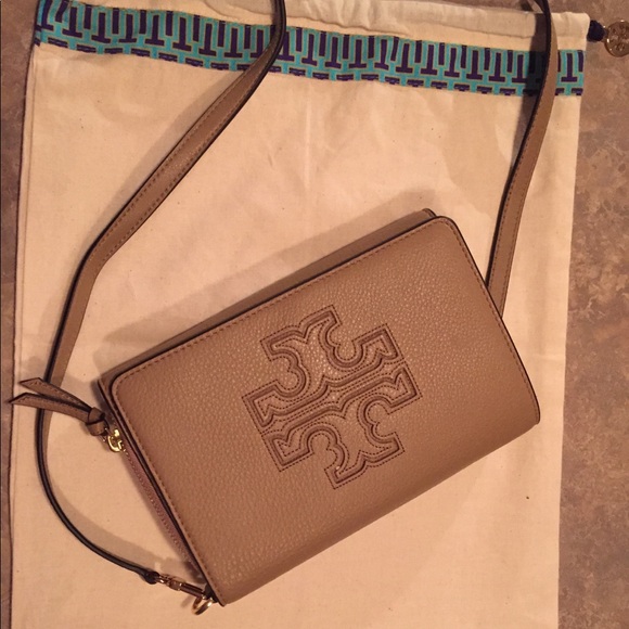 tory burch harper flat wallet crossbody